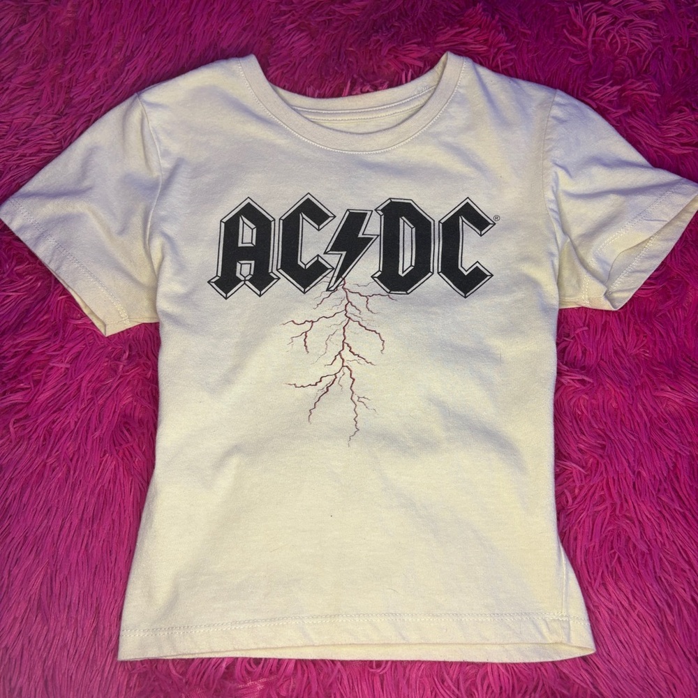 AC/DC Women’s baby tee